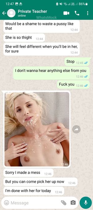 Your gf is your private teacher's pet 3