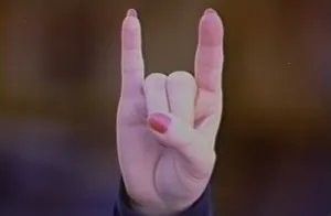 Sign of the beast - Hail Satan!