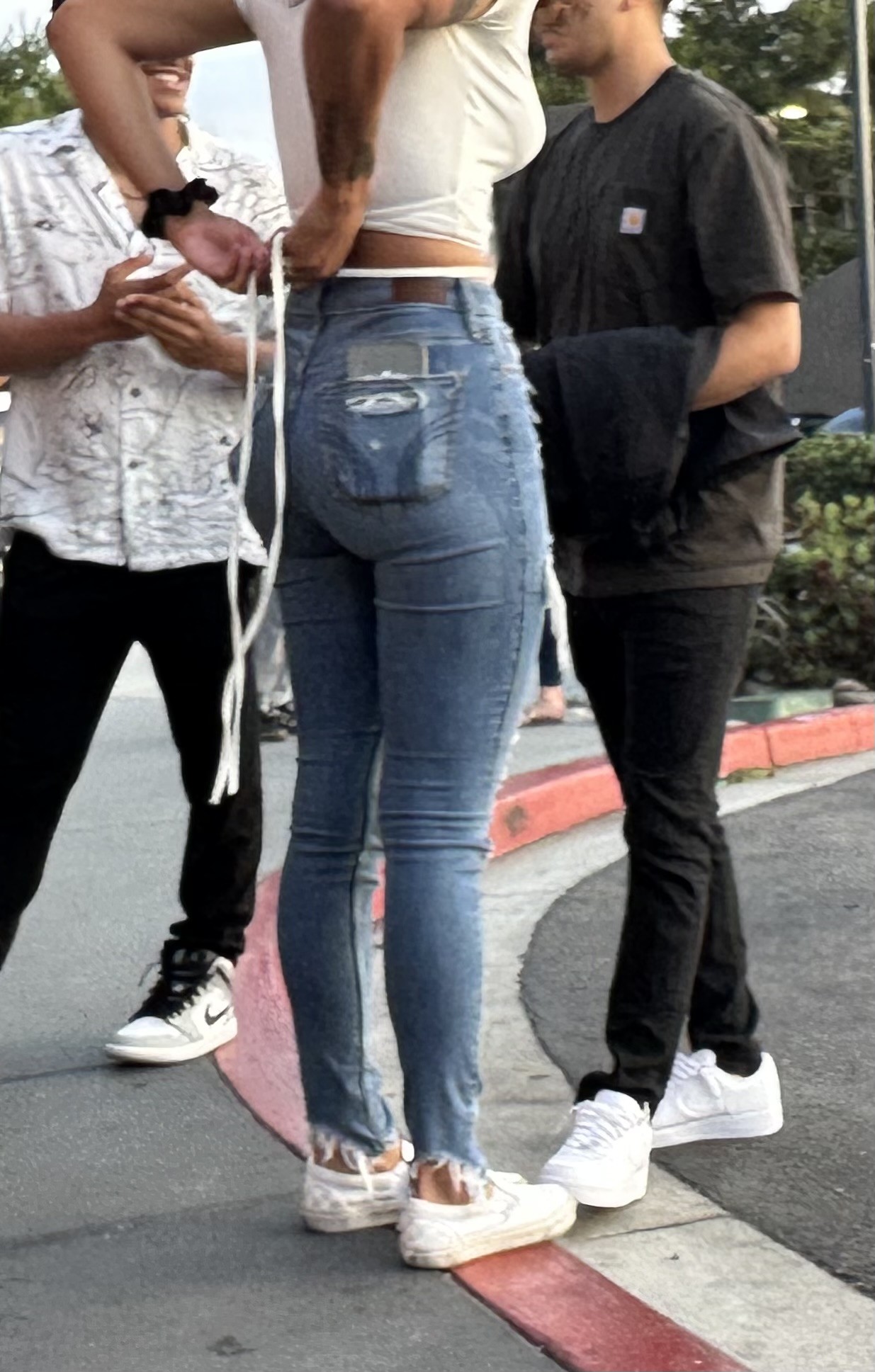 Fine asses out and about