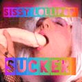 Sissy lollipop sucker