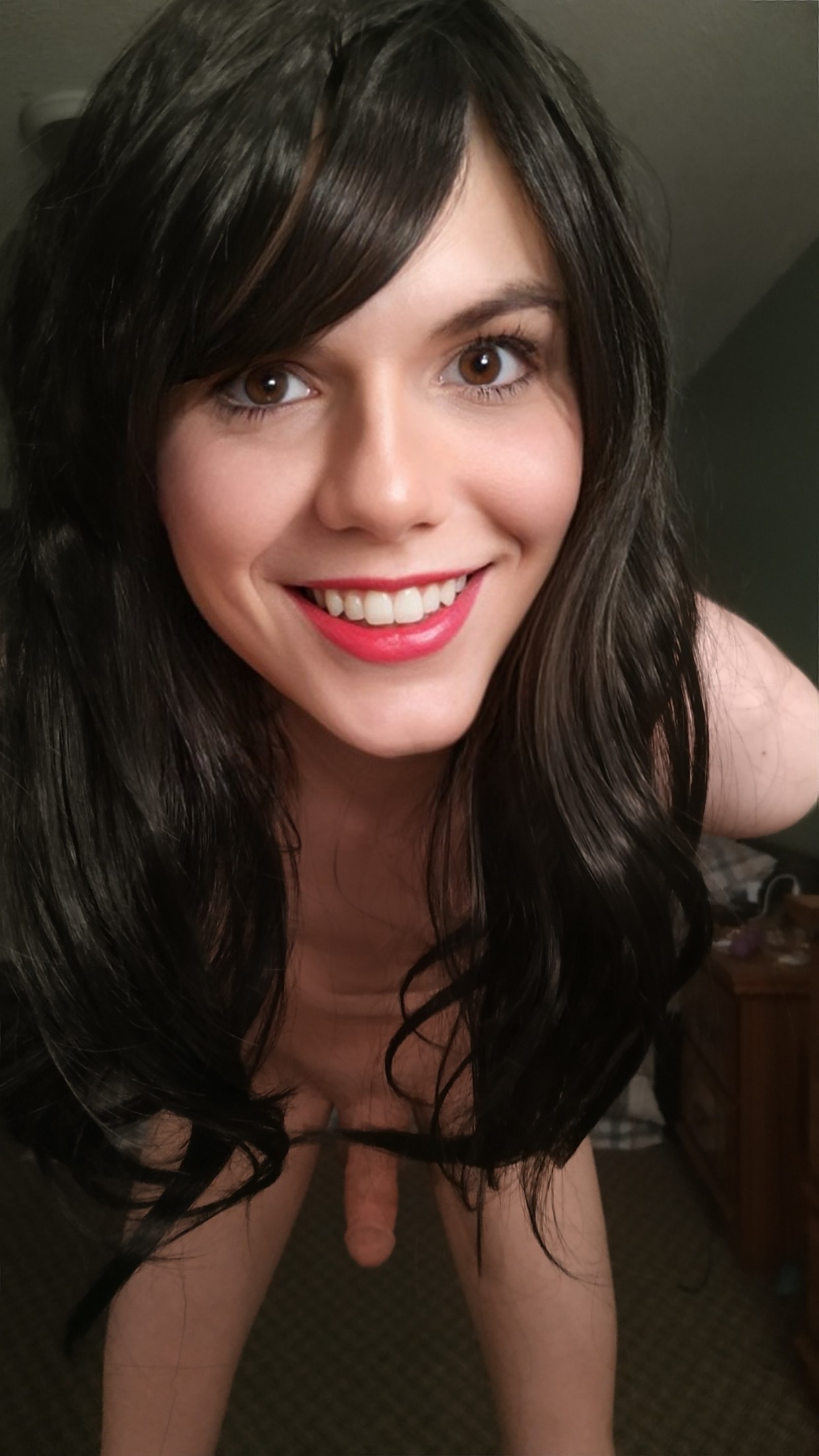 Sweet smiling girlyboy