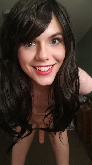 Sweet smiling girlyboy