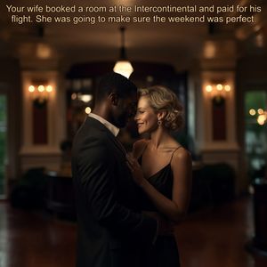 He's lucky to have her, and she's lucky to have your credit card...