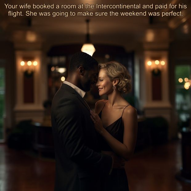 He's lucky to have her, and she's lucky to have your credit card...