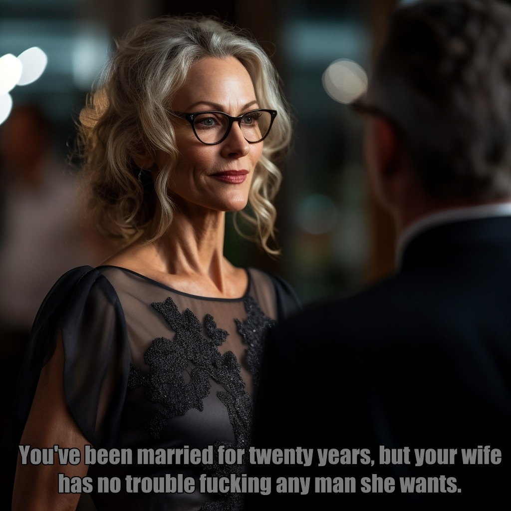 And so she does...