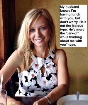 Not the jealous type...