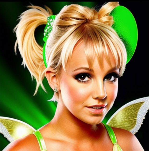 Britney Spears Tinkerbell Ai
