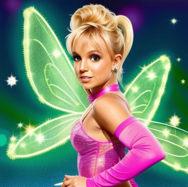 Britney Spears Tinkerbell Ai