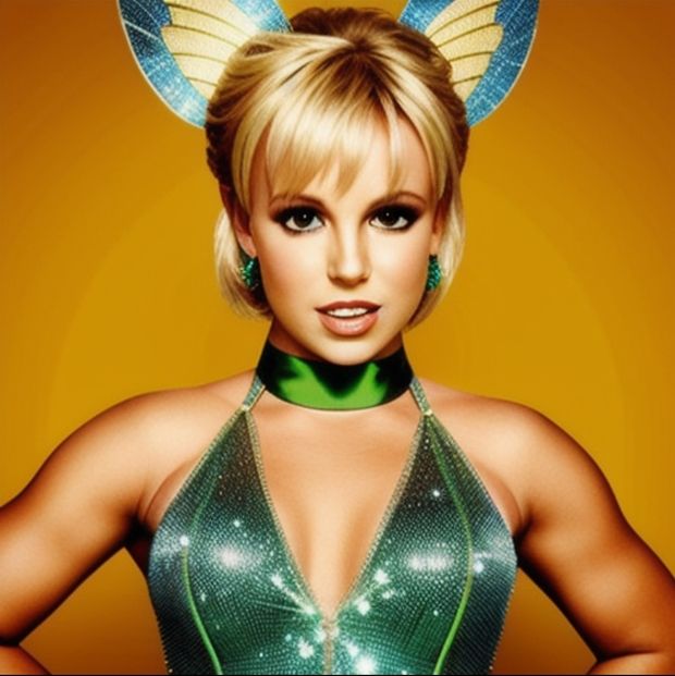 Britney Spears Tinkerbell Ai