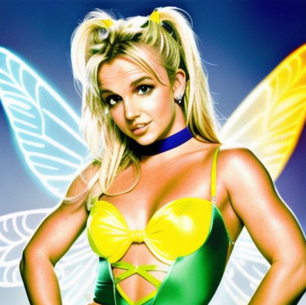 Britney Spears Tinkerbell Ai