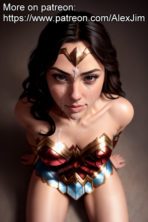 Defeated Wonder Woman