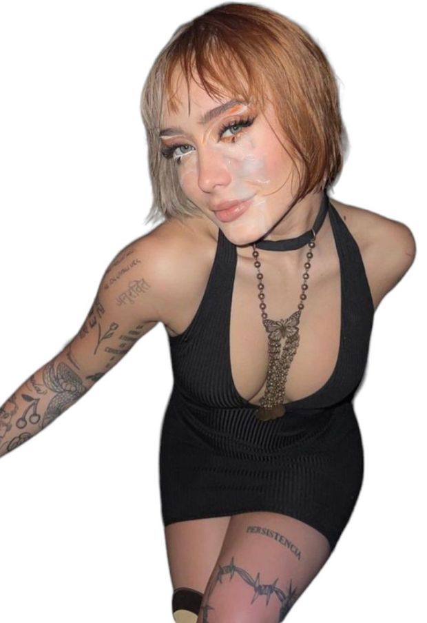 I hope you like the new makeup I just gave you My love