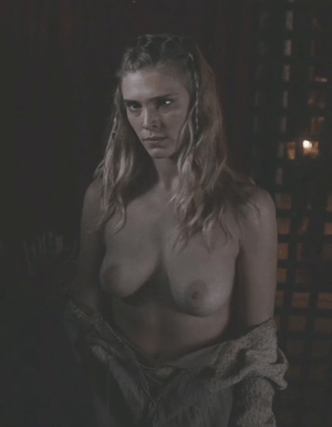 Gaia Weiss Topless in Vikings