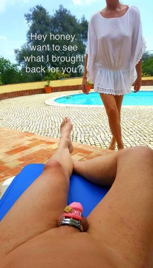 “It’s dripping down my legs”