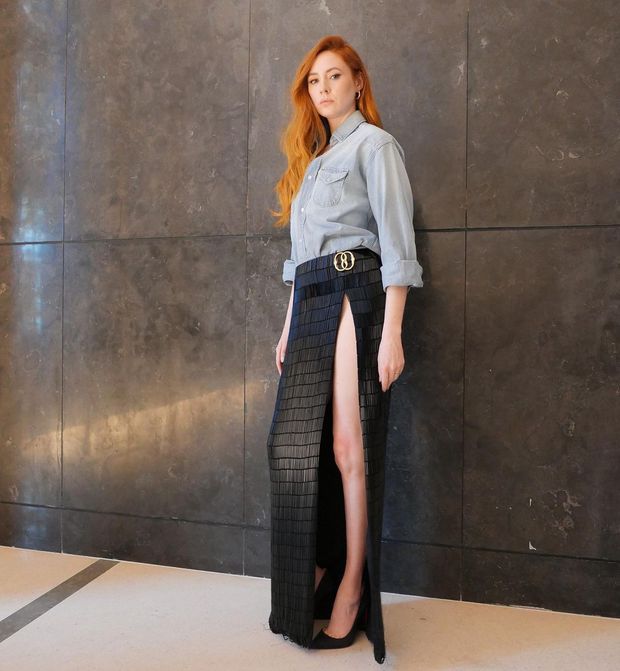 high slit