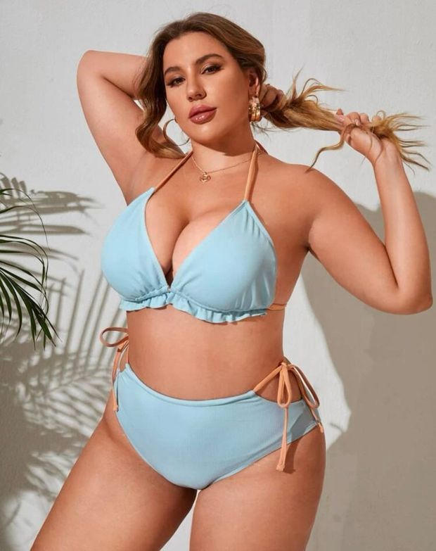 Baby Blue Bikini