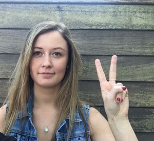 "Emma how many cocks can you fit up your twat at the same time?"