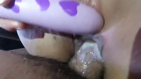 How to Make a Mess of your Cock with Girlie-Cum and a Vibe