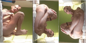 this farang is incroyable !! rare self footjob koh tao