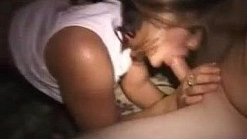 Getting his dick sucked off nicely by a streetwalker with mucho experience...