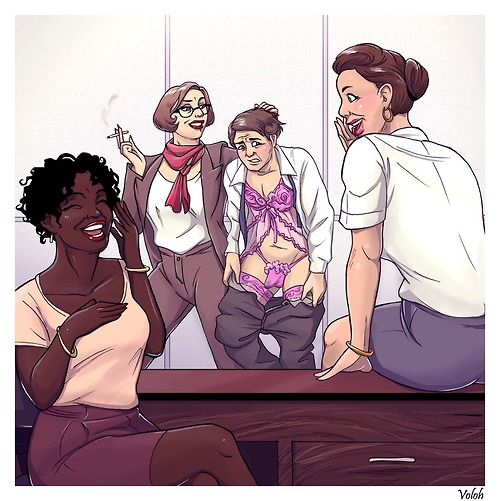 "I can see that the boss is going to fuck the new hire without mercy."