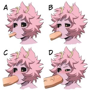 Filling Mina’s mouth
