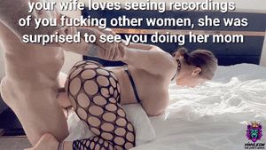 Your wife makes her stay over afterwards