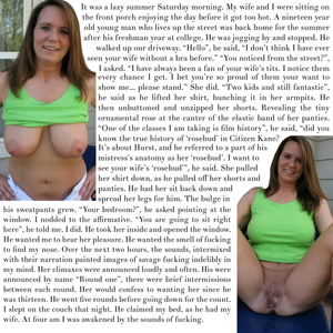 The neighbor who is back from college.