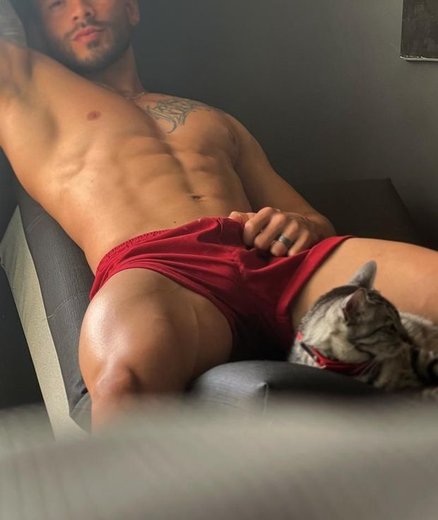 Cutie in red shorts