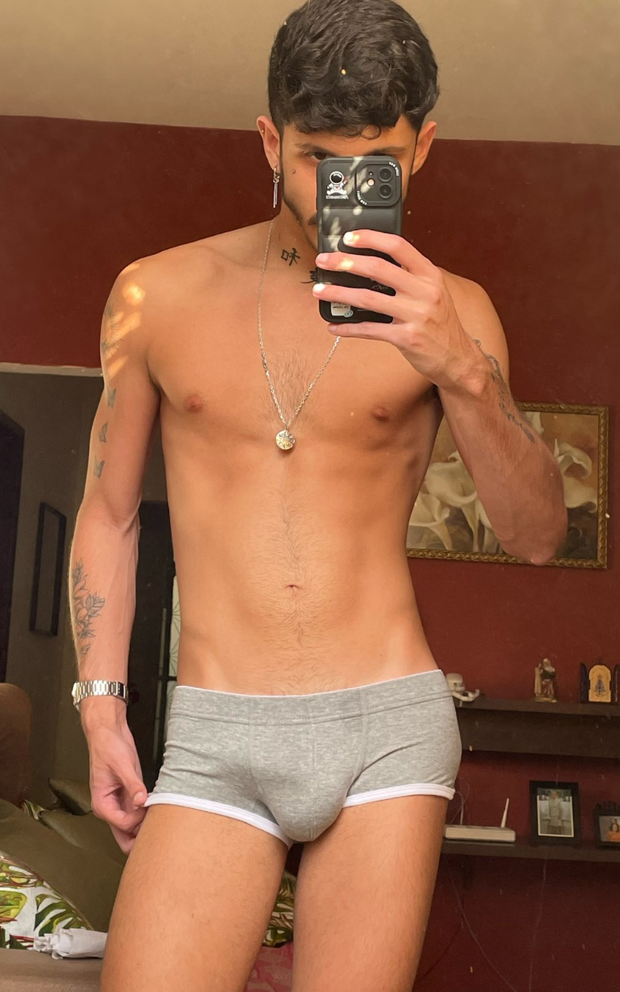 Boyshorts dick print