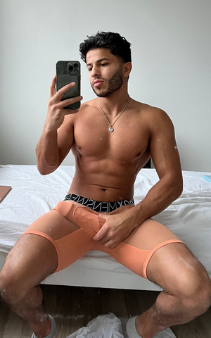 Fabulous huge dick print