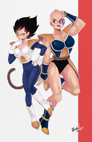 vegeta and nappa female