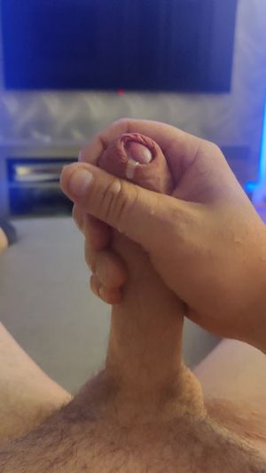 Massive precum and Big load