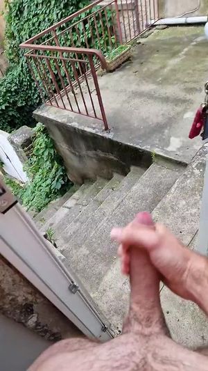 petite exhib ce matin