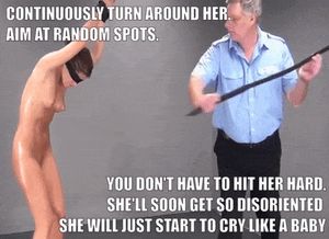 Make her feel exposed, unsafe, hopeless. Psychology is all.