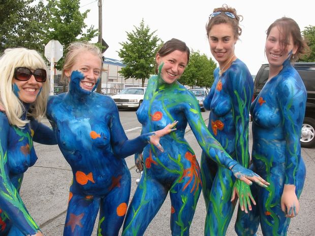 Sea critter babes