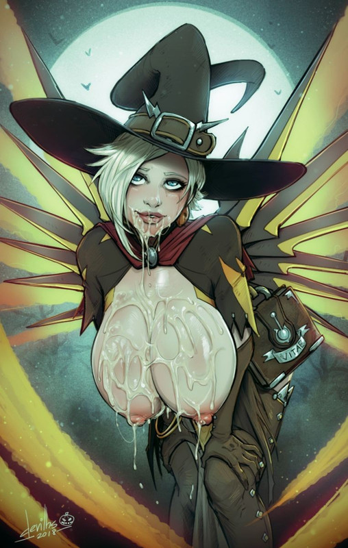 Mercy from overwatch Drawing
