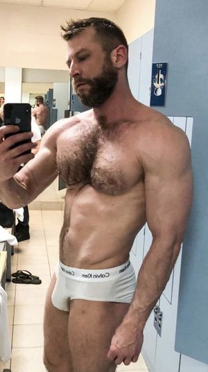 CALVIN white hairy