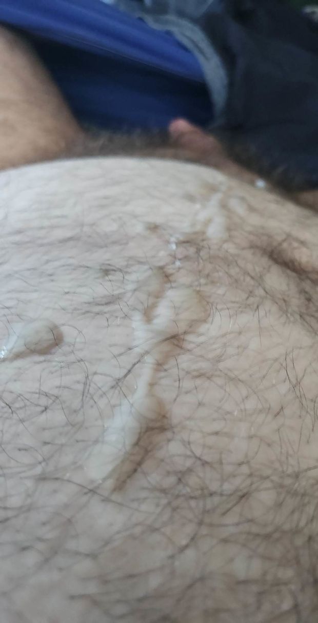After work cum