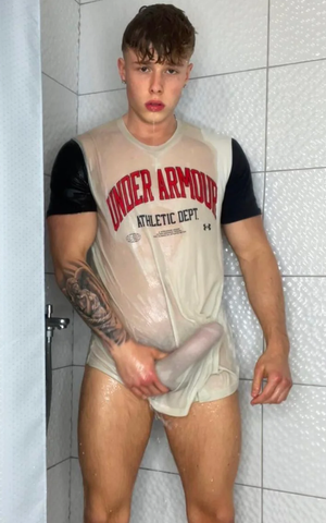 The winner of the wet t-shirt contest