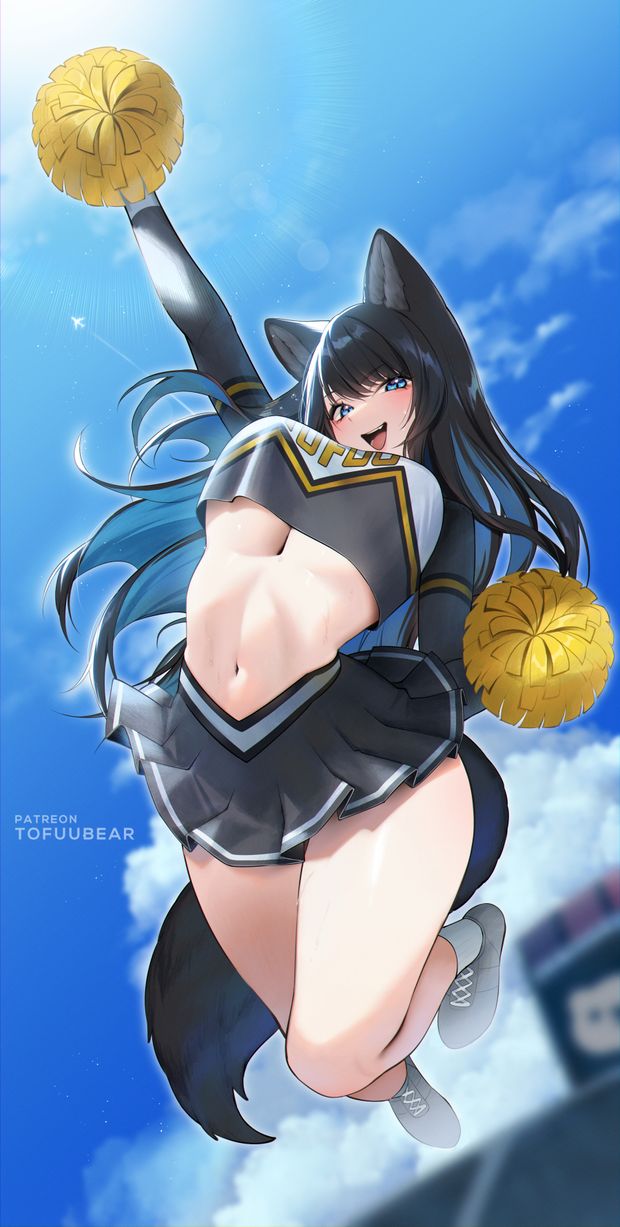 Reiko Cheerleader by tofuubear