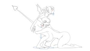 Succubi futa facefuck pt 2