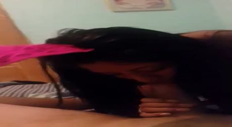 Jackie Quiroz blowjob with cumshot - incredible teen slut