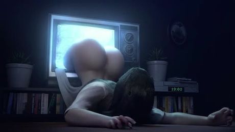 The scary sexy ass of Sadako.