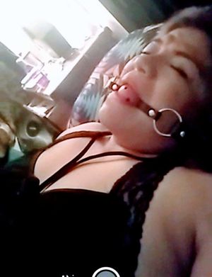 Mexican sex slave Captive mom sleeping beauty got ballgagged because she babbled about her sons while asleep.