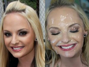 Before and after bukkake cumshots gangbang Faye Runaway