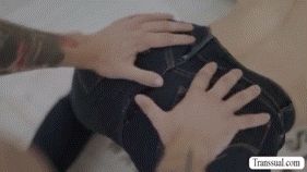 Subservient house bitch gets rewarded for doing the laundry