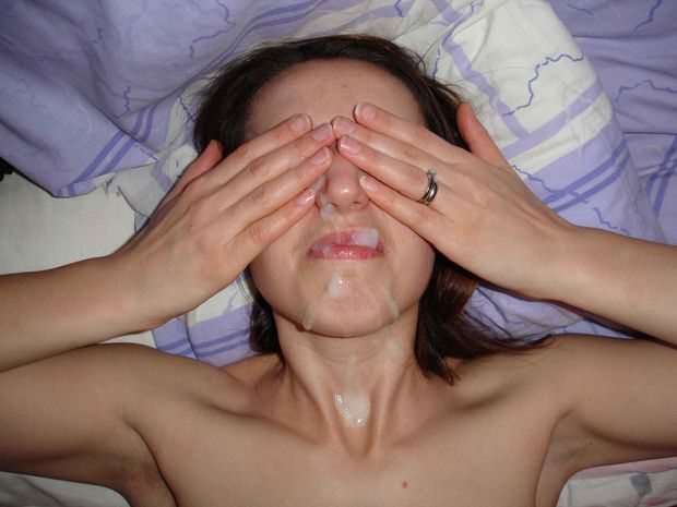 Wife doesn't want cum in her eyes