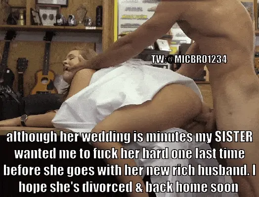 Fucking my whore Sister caption 24 ## Hardcore