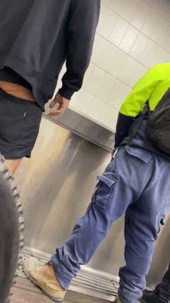 Getting freaky in The Men's Room